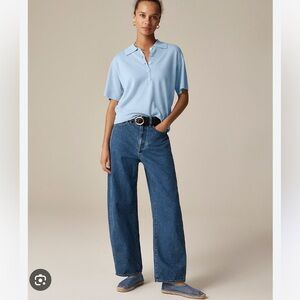 New J. Crew Cashmere Sweater polo